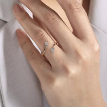 Load image into Gallery viewer, Diamond Bypass Ladies Ring
