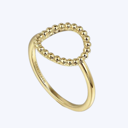 Open Circle Ladies Ring