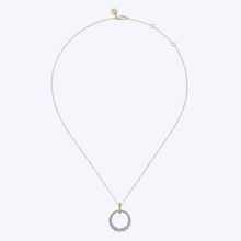Load image into Gallery viewer, Diamond 20mm Drop Necklace
