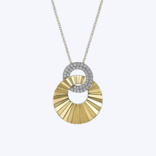 Load image into Gallery viewer, Diamond Cut Drop Pendant Necklace
