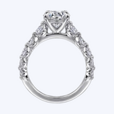 Emberlie Round Diamond Engagement Ring