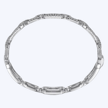 Load image into Gallery viewer, Diamond Link Bangle
