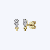 Diamond Bujukan Stud Earrings