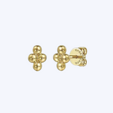 Triple Ball Stud Earrings