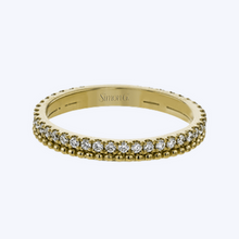 Load image into Gallery viewer, Diamond &amp; Beaded Layered Stacking Band
