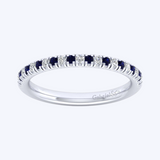 Sapphire and Diamond Anniversary Band