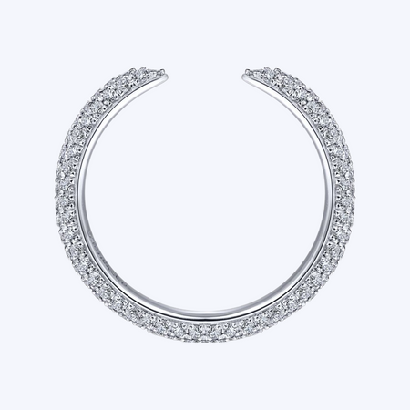 Diamond Pave Split Ring