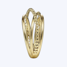 Load image into Gallery viewer, Bujukan Bead Criss-Cross Ring
