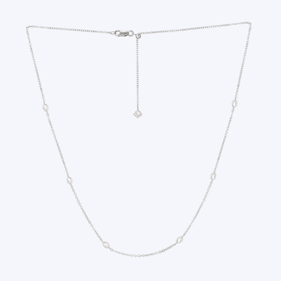 Marquise Diamond by the Yard Necklace